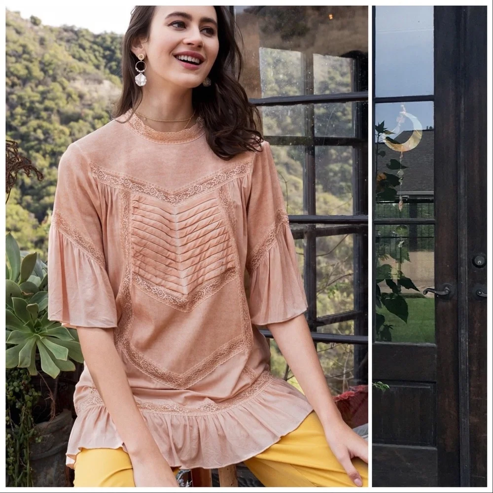 POL Casual Elegant Tunic Top - Picture 4 of 9